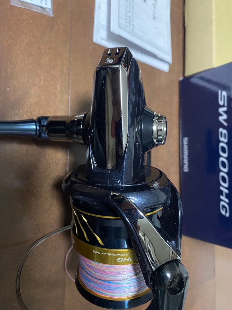 値下げしました！ 21スフェロスSW-8000HG スピニングリール