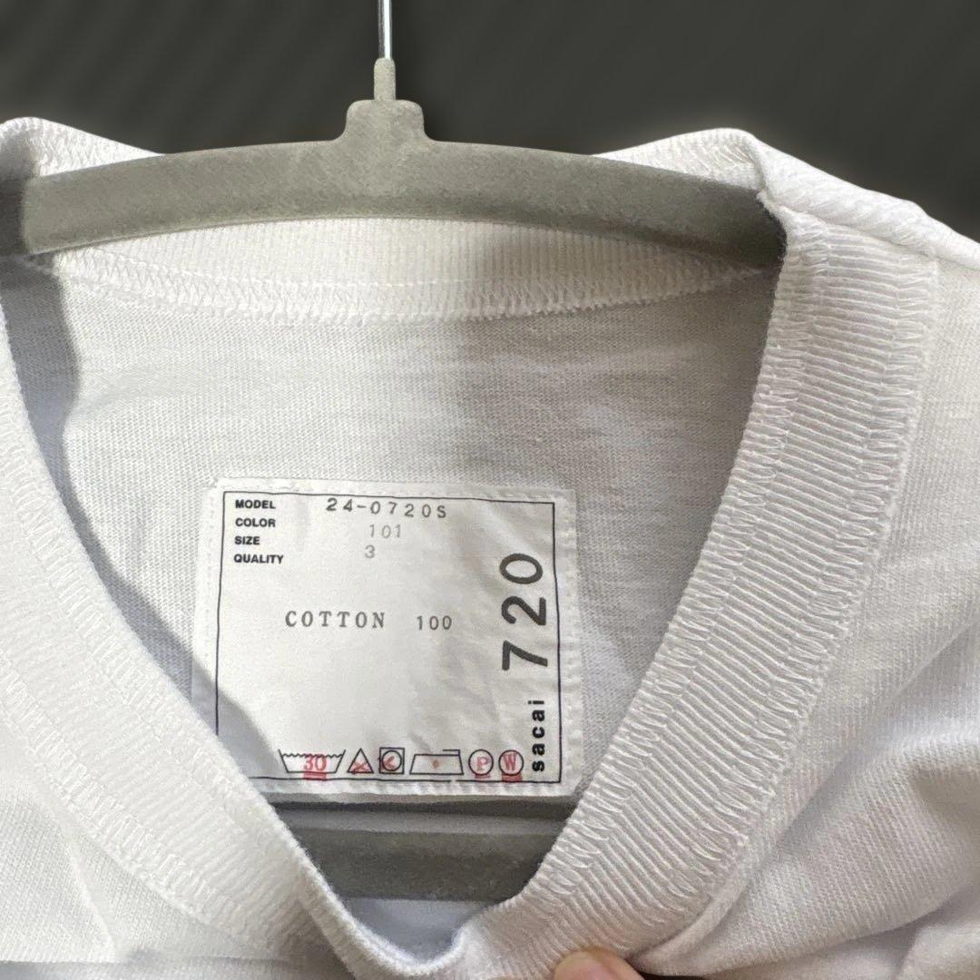sacai 半袖Tシャツ