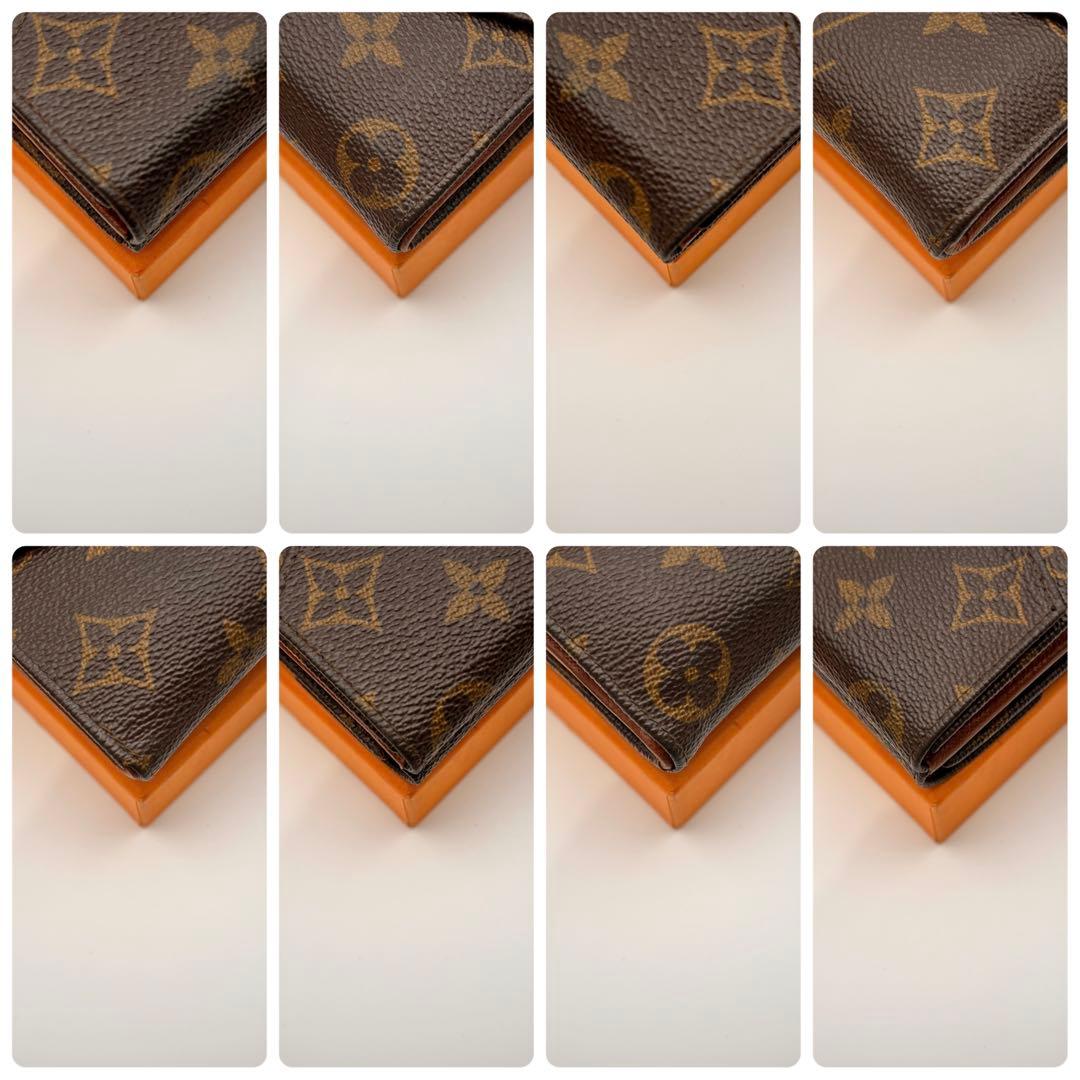 【鑑定済み】ルイヴィトン✨モノグラム✨ポルトモネビエ カルトクレディ 折り財布