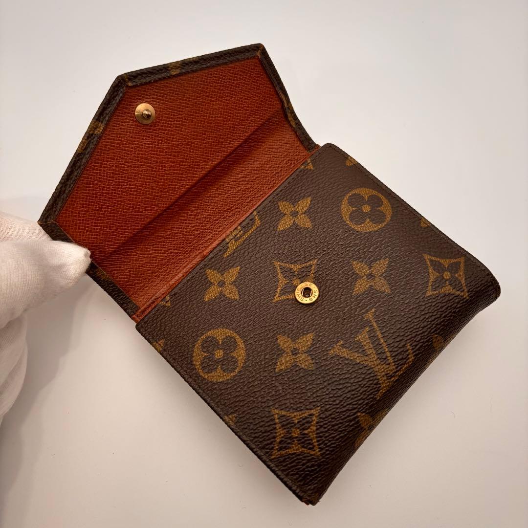 【鑑定済み】ルイヴィトン✨モノグラム✨ポルトモネビエ カルトクレディ 折り財布