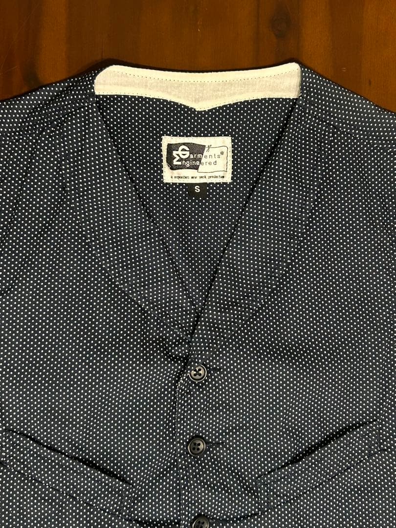 希少　Engineered Garments ドットベスト USA製 Y2K