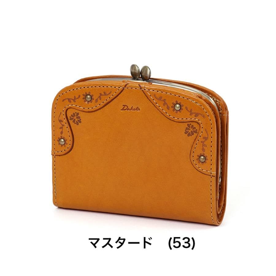 【新品未使用】Dakota マーゴット 二つ折りがま口財布