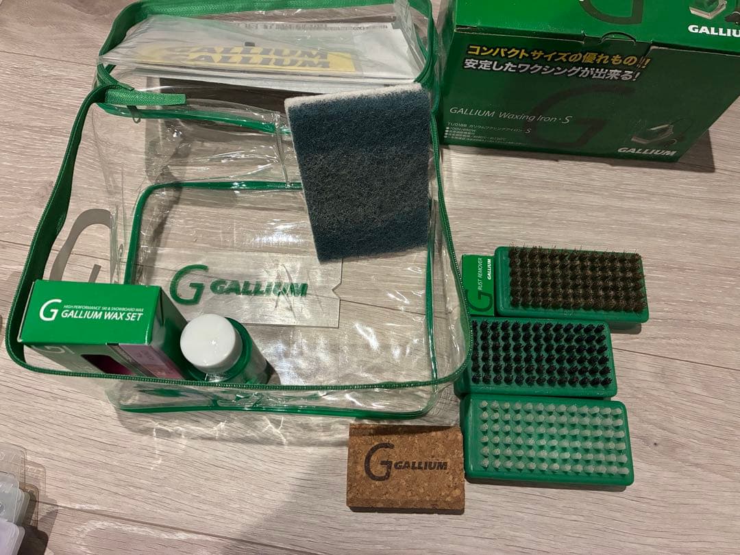 GALLIUM スノーボード ワックスセット
