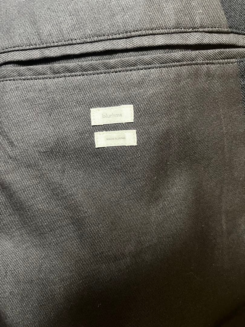 ジャケット・アウター blurhms Wool Gabardine 2B Jacket