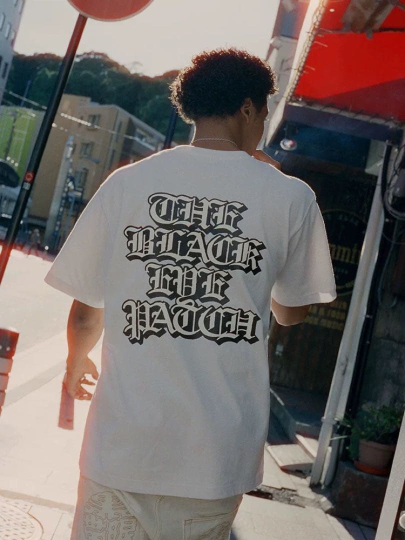 THE BLACK EYE PATCH×FAF コラボブラック Tシャツ