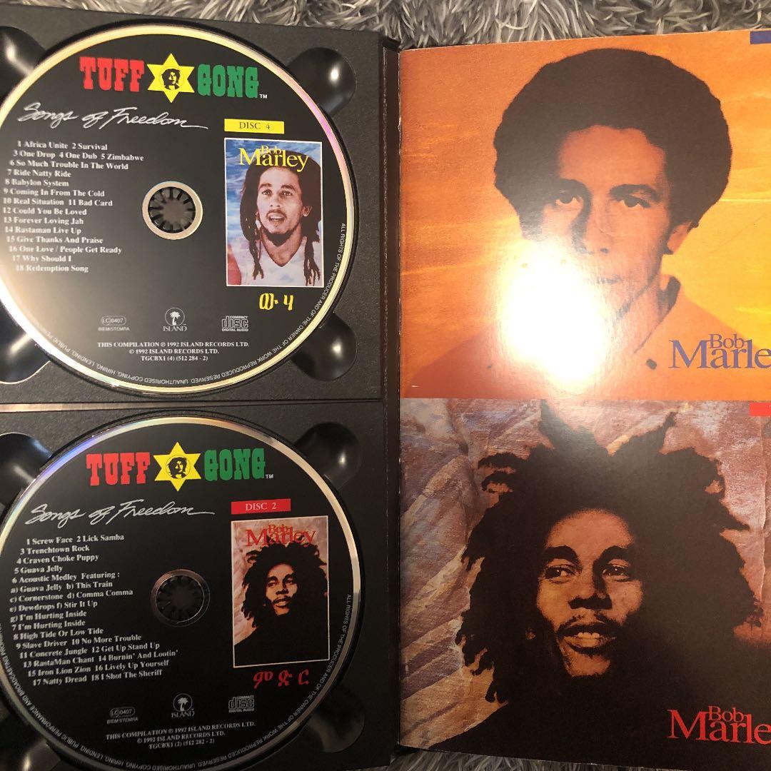 Bob Marley songs of freedom CD4枚セット