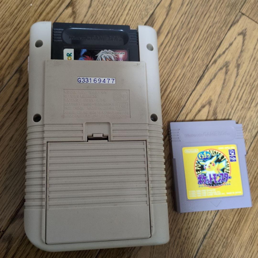 Nintendo GAME BOY ゲームボーイ 本体　ソフト付