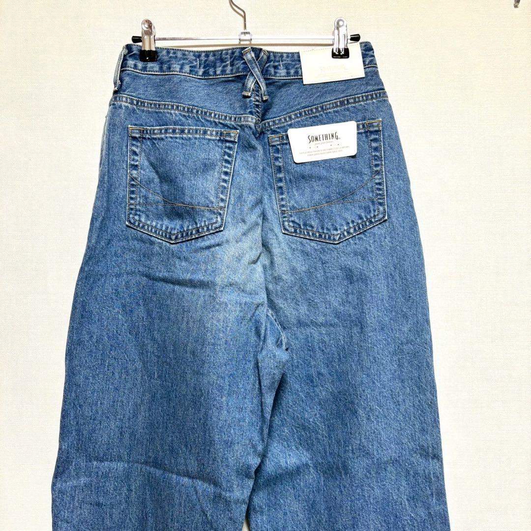 新品タグ付き FASHIRU × SOMETHING baggyfitJeans