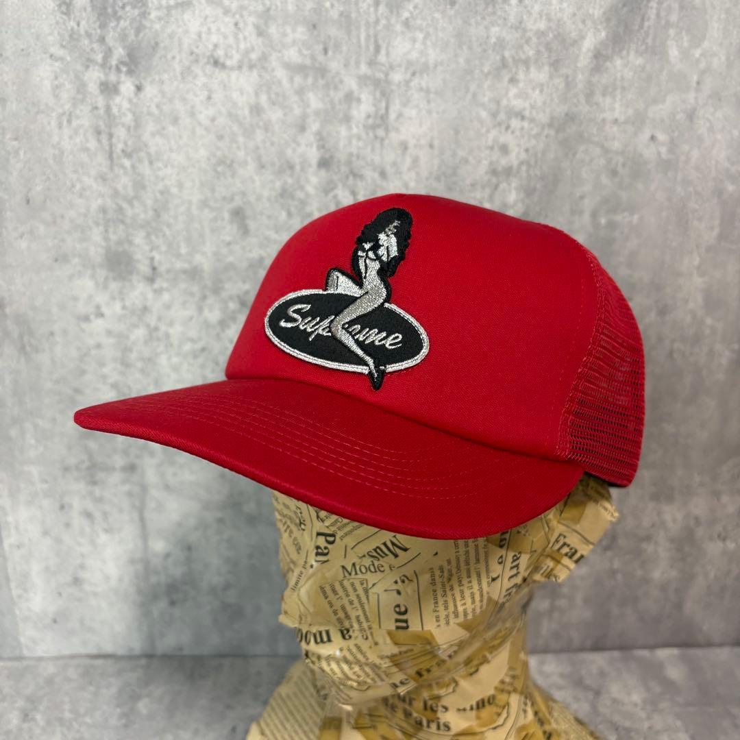 ⭐︎美品SupremePinupMeshBack 5-Panel シュプリーム 赤