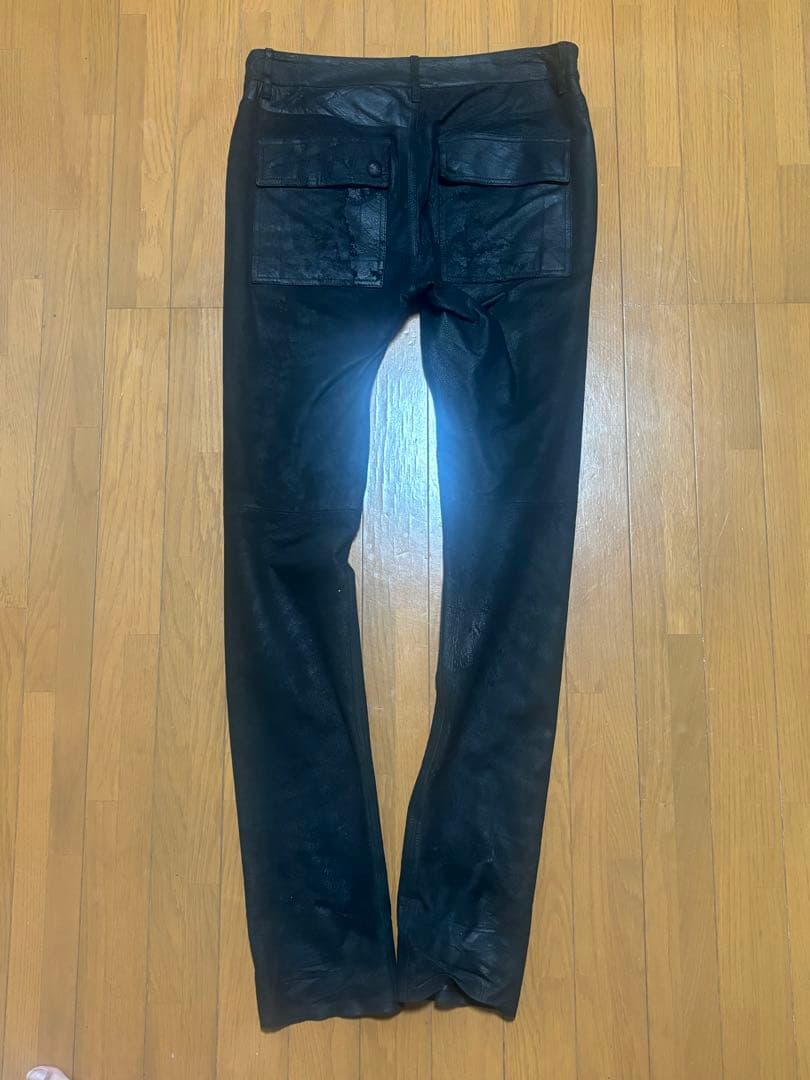 y*o様 rick owens レザーパンツ フィリックス スキズ tyron