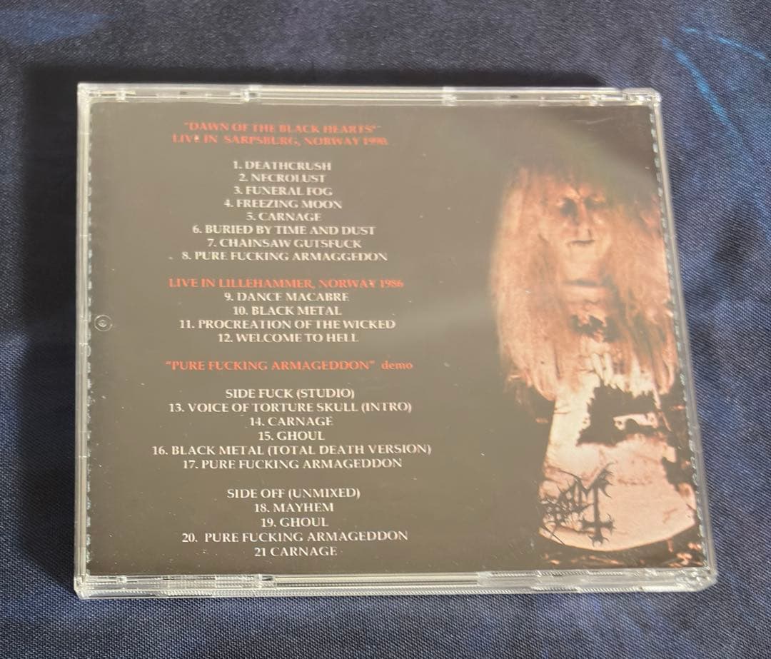 洋楽 Mayhem - Dawn of the Black Hearts CD