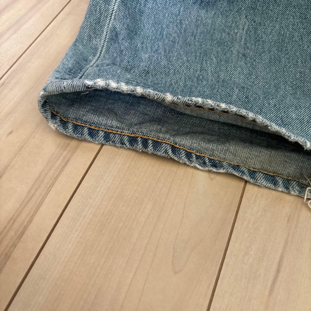 パンツ Moussy CROSS WAIST WIDE STRAIGHT 0