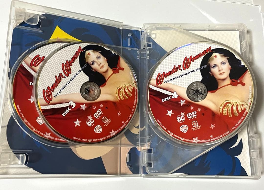 紅い旋風ワンダーウーマン 前編〈5枚組〉 DVD-BOX