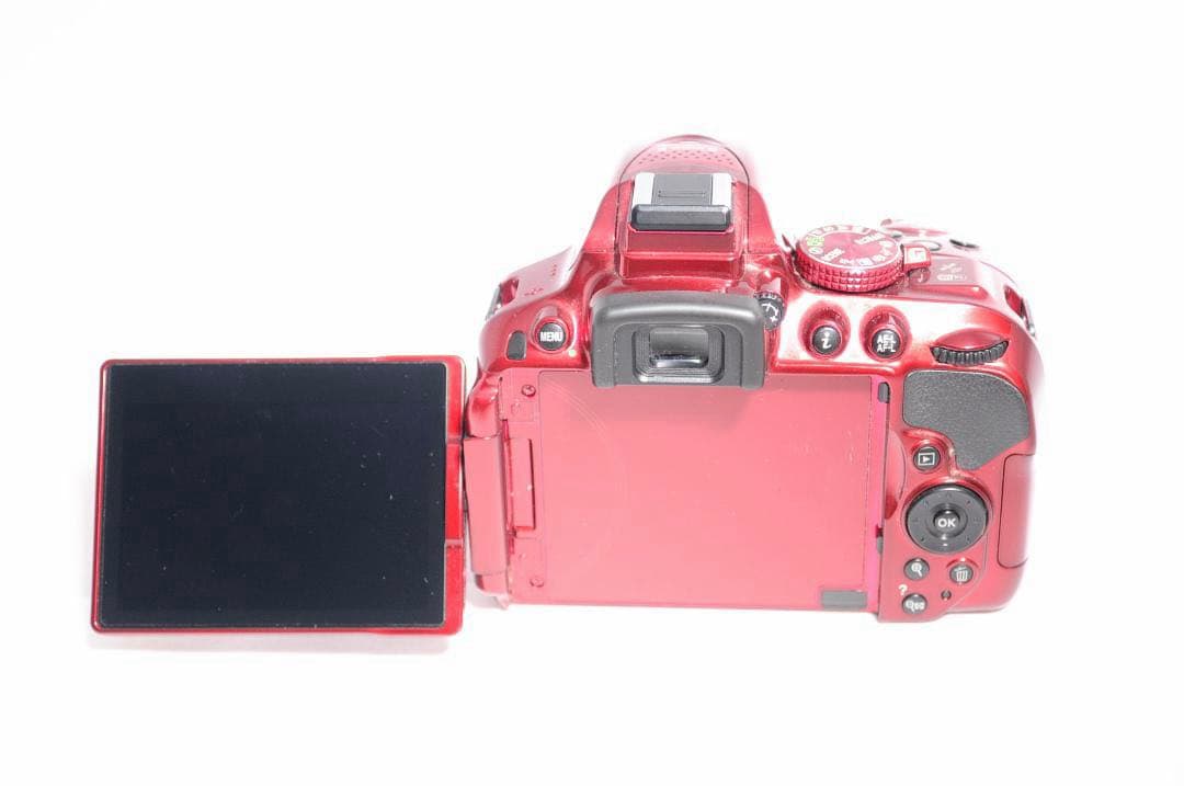 Nikon D5300✨希少レッド ショット数少 一眼レフカメラ Wi-Fi