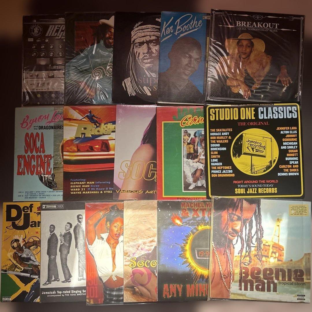 Reggae/Soca 12inch/LP 160枚セット