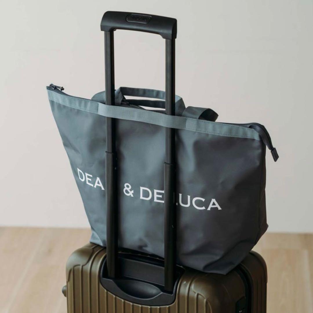 《数量限定》 DEAN&DELUCA トラベルバッグ チャコールグレー 2026