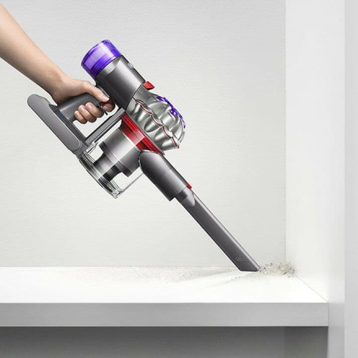 ダイソンV8SV10K掃除機 完全分解清掃済み 動作品 純正バッテリー2つセット