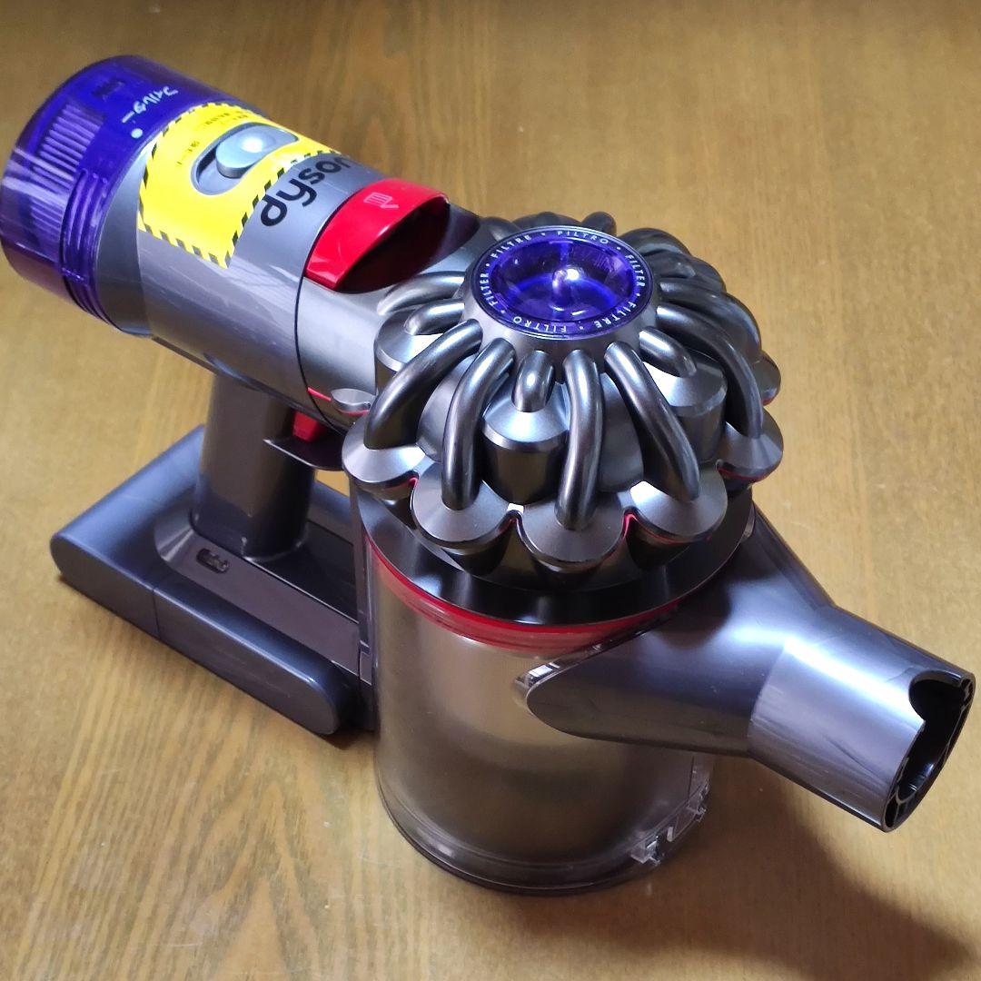 ダイソンV8SV10K掃除機 完全分解清掃済み 動作品 純正バッテリー2つセット