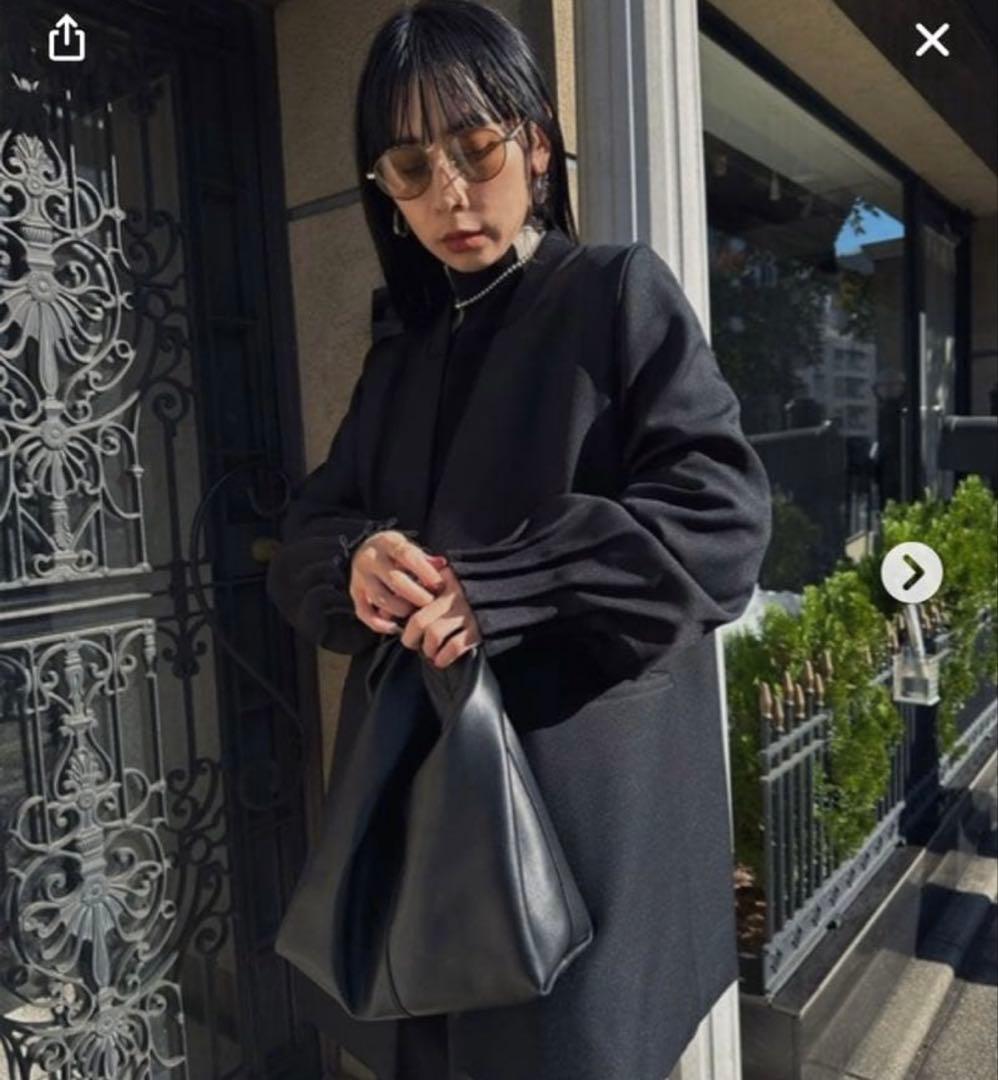ジャケット・アウター ameri RIB DOCKING TUCKED CUFFS JACKET