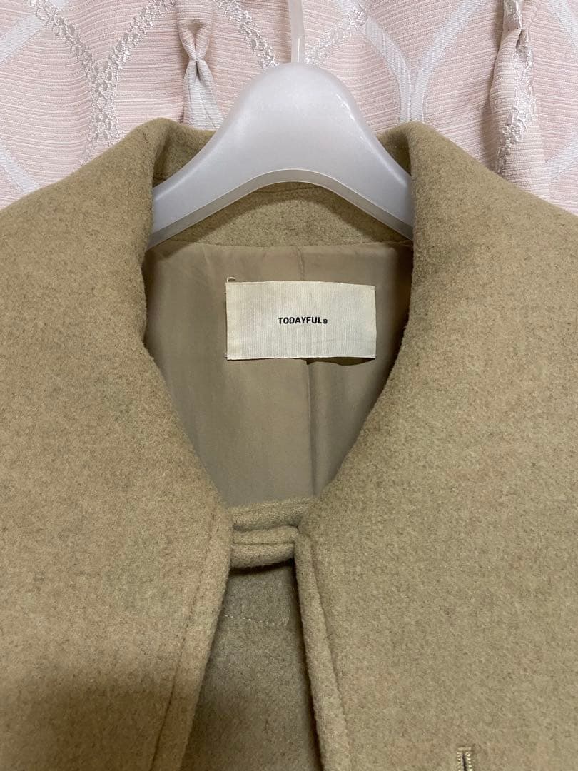 【最終値下げ】TODAYFUL Standcollar Wool Coat