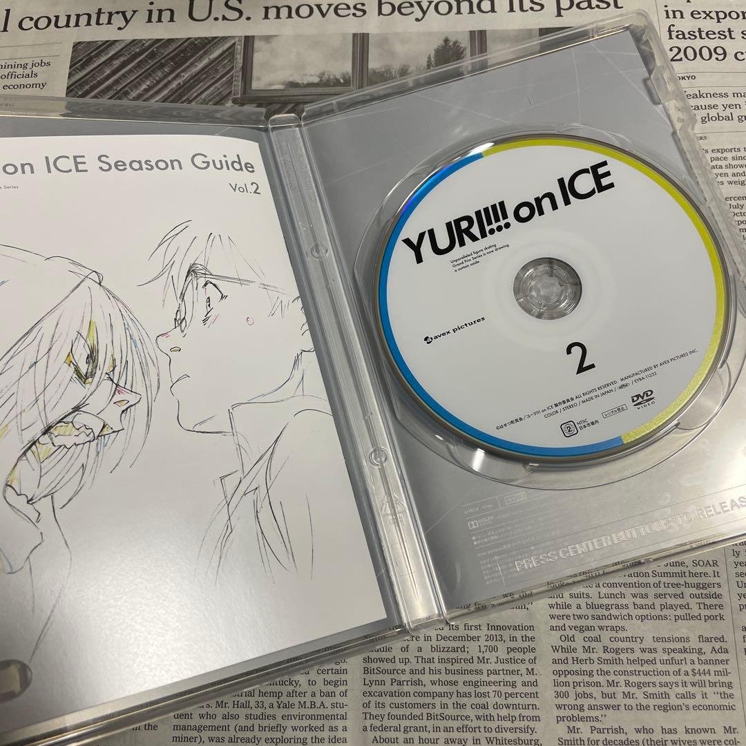 ユーリ!!! on ICE 全6巻 DVD版　YURI!!! on ICE 全巻