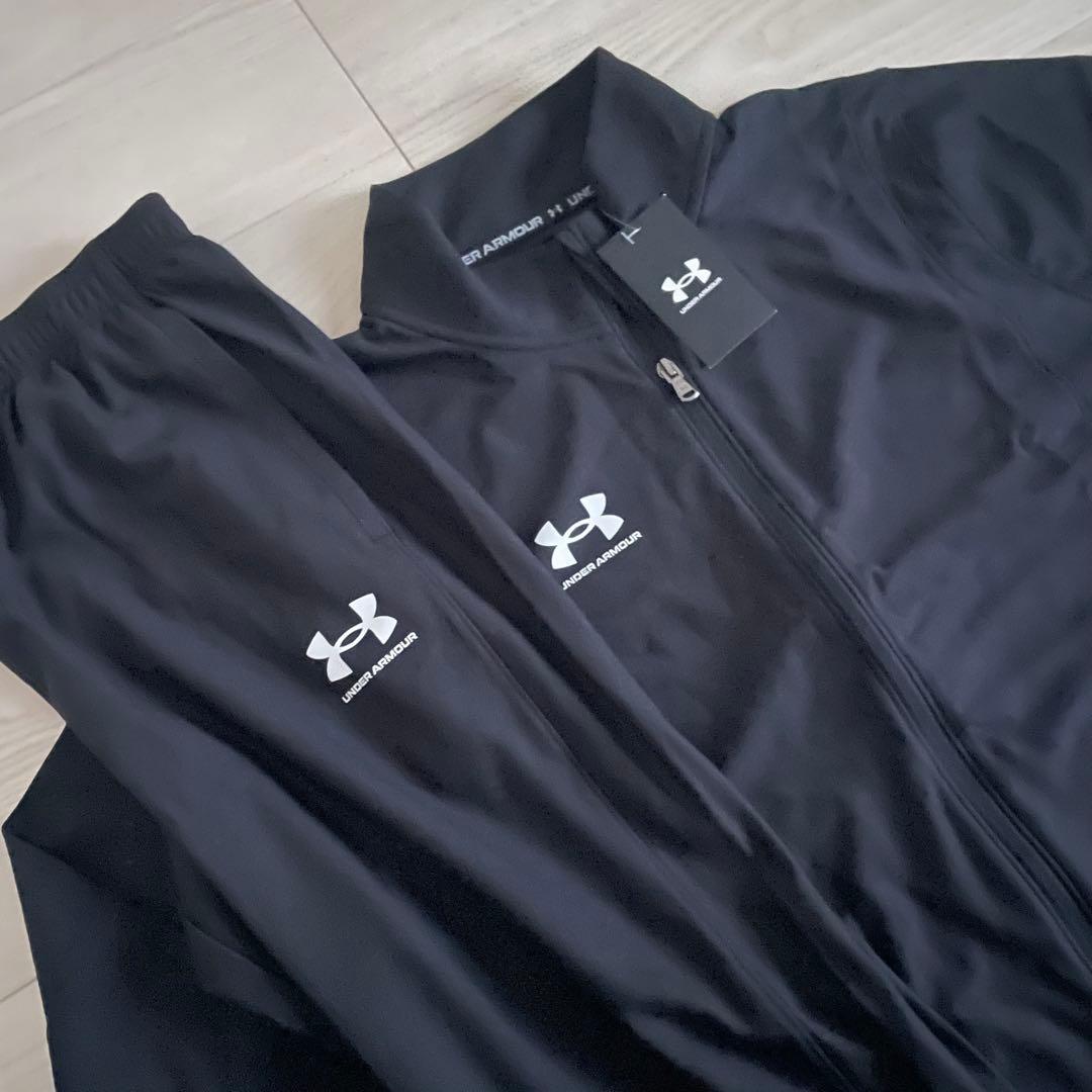 アンダーアーマー メンズ ジャージ 上下セット セットアップ 黒 2XL 未使用