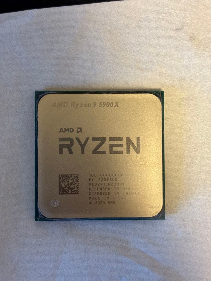 AMD Ryzen 9 5900X CPU 本体