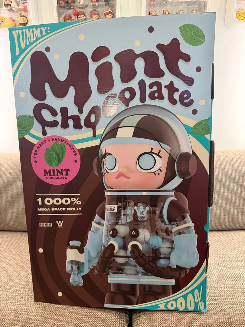 あ*ん様 美品 POP MART MEGA SPACEMOLLY 1000% ミ