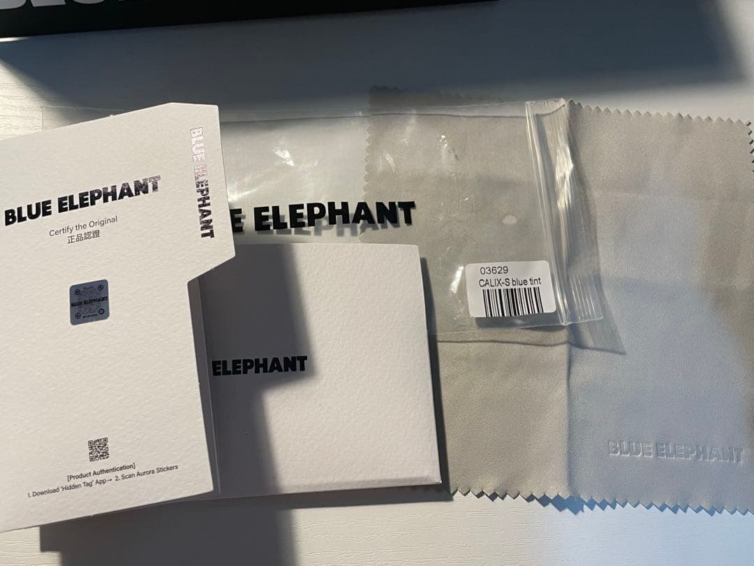 【完売品】BLUE ELEPHANT サングラス リムレス y2k 90s 韓国