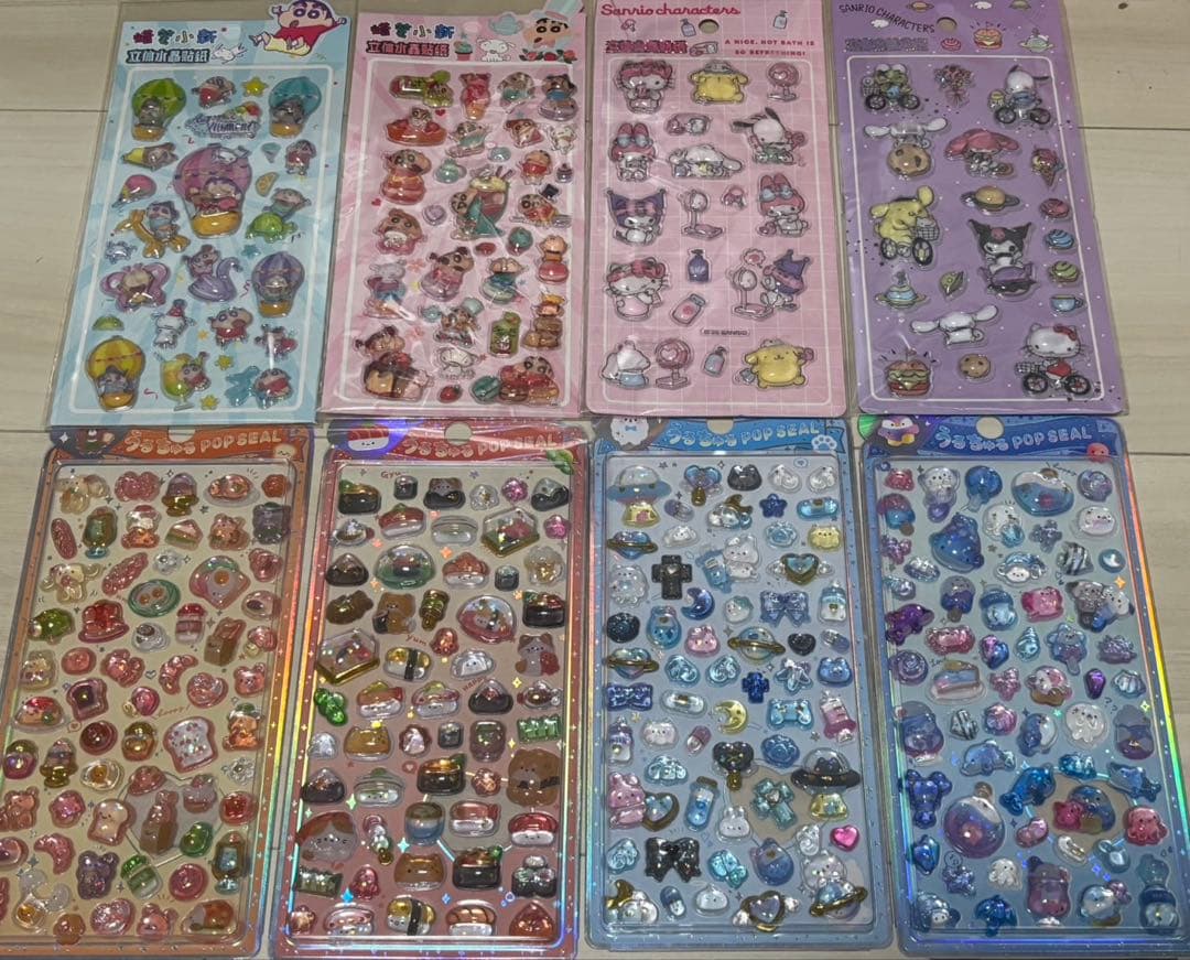 新品　ボンボンドロップシール　サンリオ　たまごっち　国内正規品　141枚セット