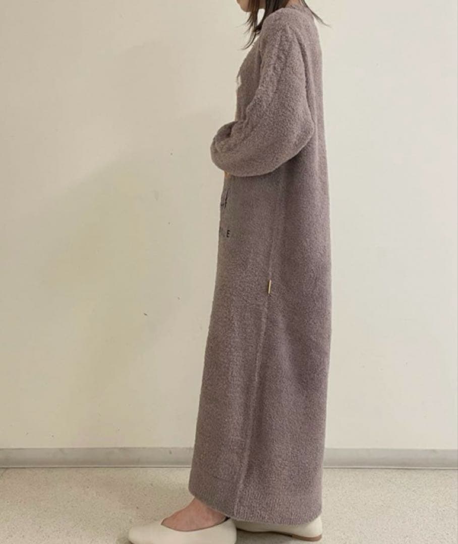 ジェラートピケ　Steiff シュタイフ　パウダージャガードワンピース　ドレス