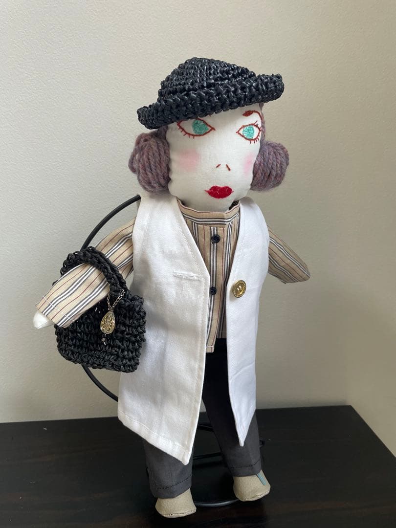 大人着せ替え布人形　春夏コーディネート色々一式セット　ハンドメイド