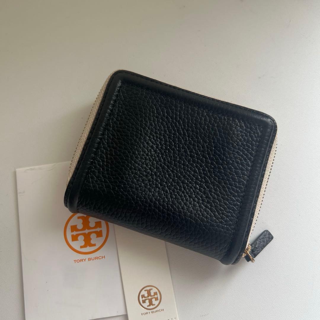 160 美品 TORYBURCH トリーバーチ 2つ折り財布
