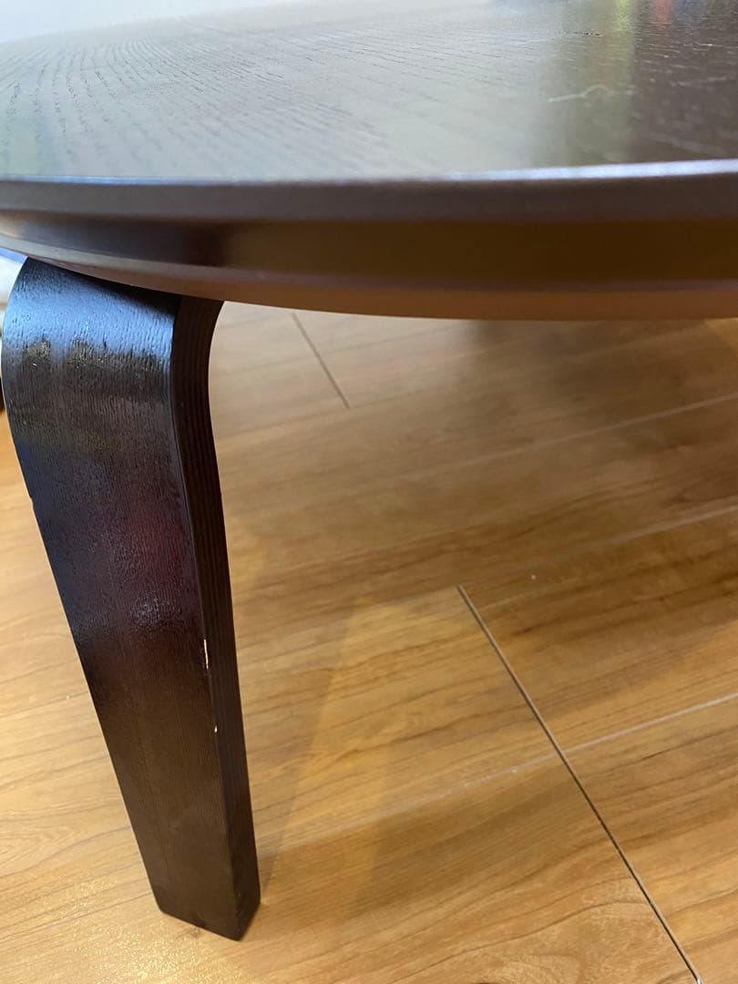 無印良品 楕円 こたつテーブル MJ-KDF1340B/DB