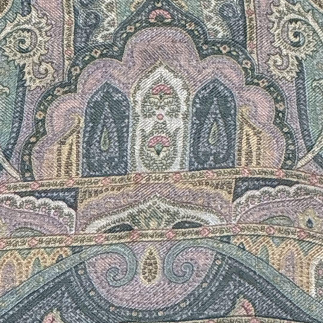 美品✨ETRO エトロ シルク 大判ストール スカーフ ペイズリー イタリア