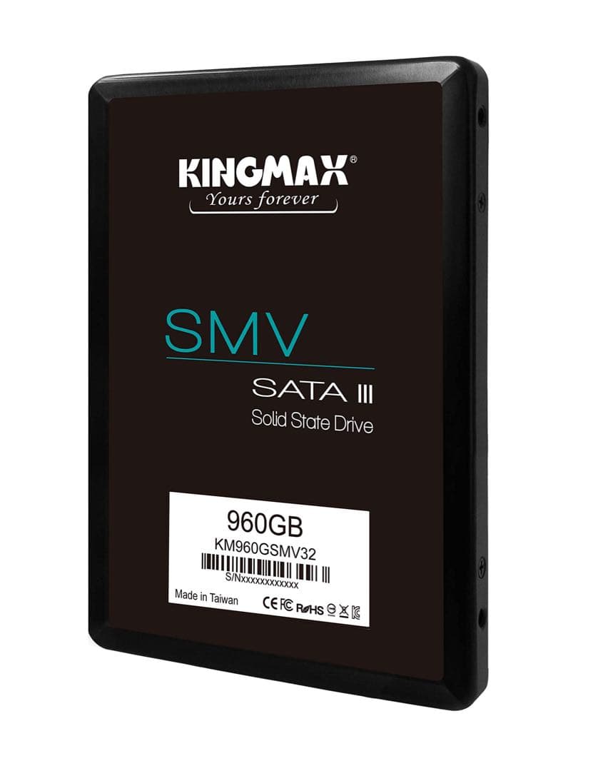 KINGMAX SMV 960GB SATA SSD 使用時間9時間