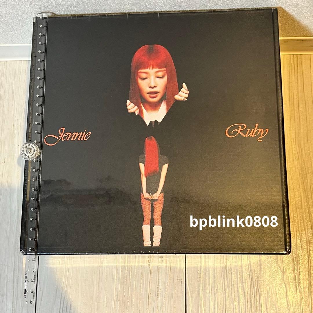 新品 Jennie ジェニ　ruby　直筆サイン入りパーカー セット Mサイズ