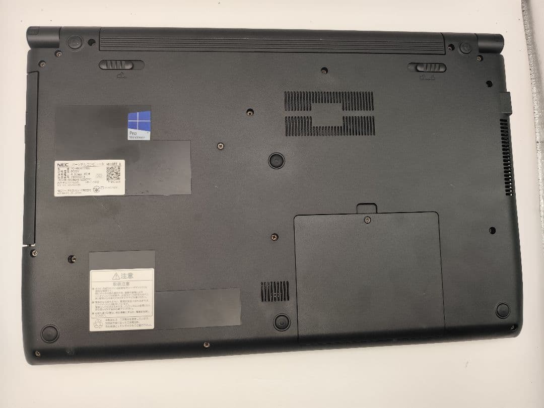 Windowsノート本体 m15 NEC VersaPro C3855U 4GB HDD500GB