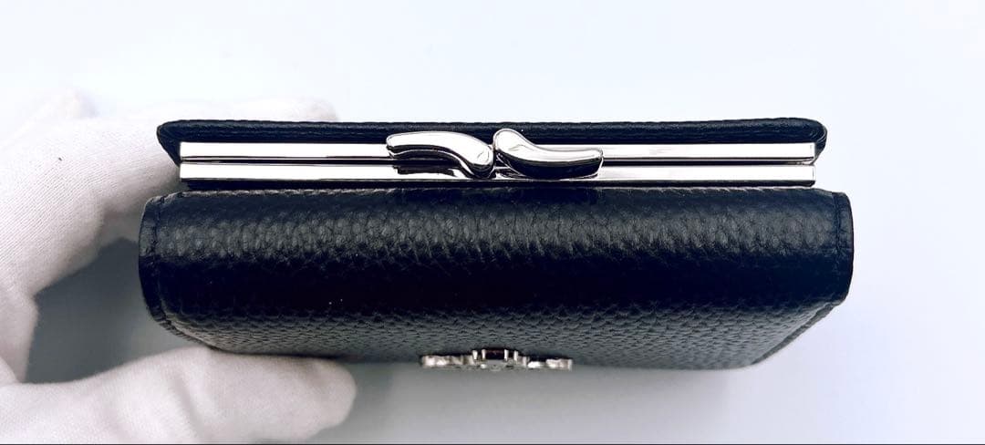 【新品✦素敵】Vivienne Westwood 三つ折り財布 ブラック/黒