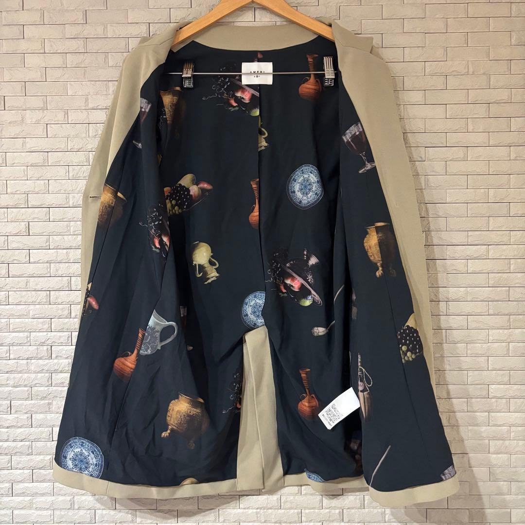 AMERI PRINTED LINING JACKET アメリヴィンテージ M