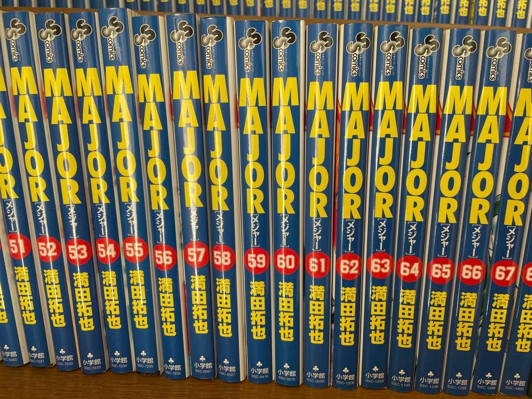 ⬇️MAJOR メジャー　⭐︎ 1〜75巻
