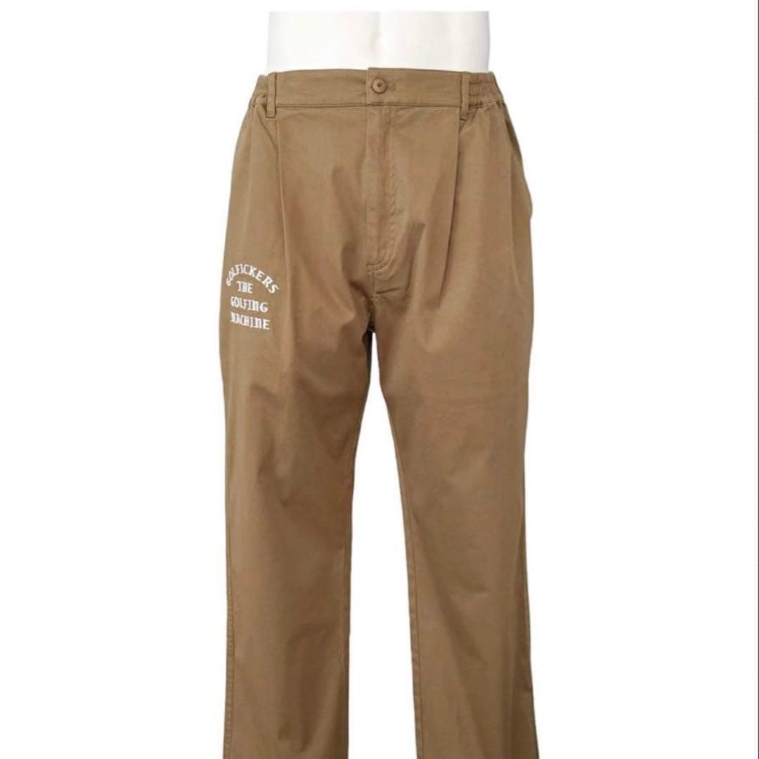 新品未使用　Golfickers ゴルフィッカーズ　チノパン　ベージュ　L