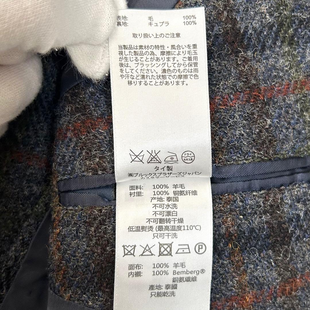 極美品✨　希少　ブルックスブラザーズ×ハリスツイード　テーラードジャケット