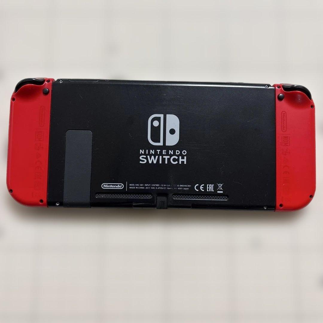 【充電量減少品】Nintendo Switch 赤 本体 ACアダプター付き