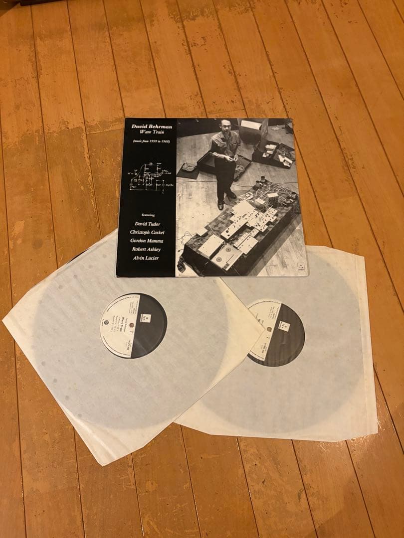 洋楽 David Behrman: Wave Train LP