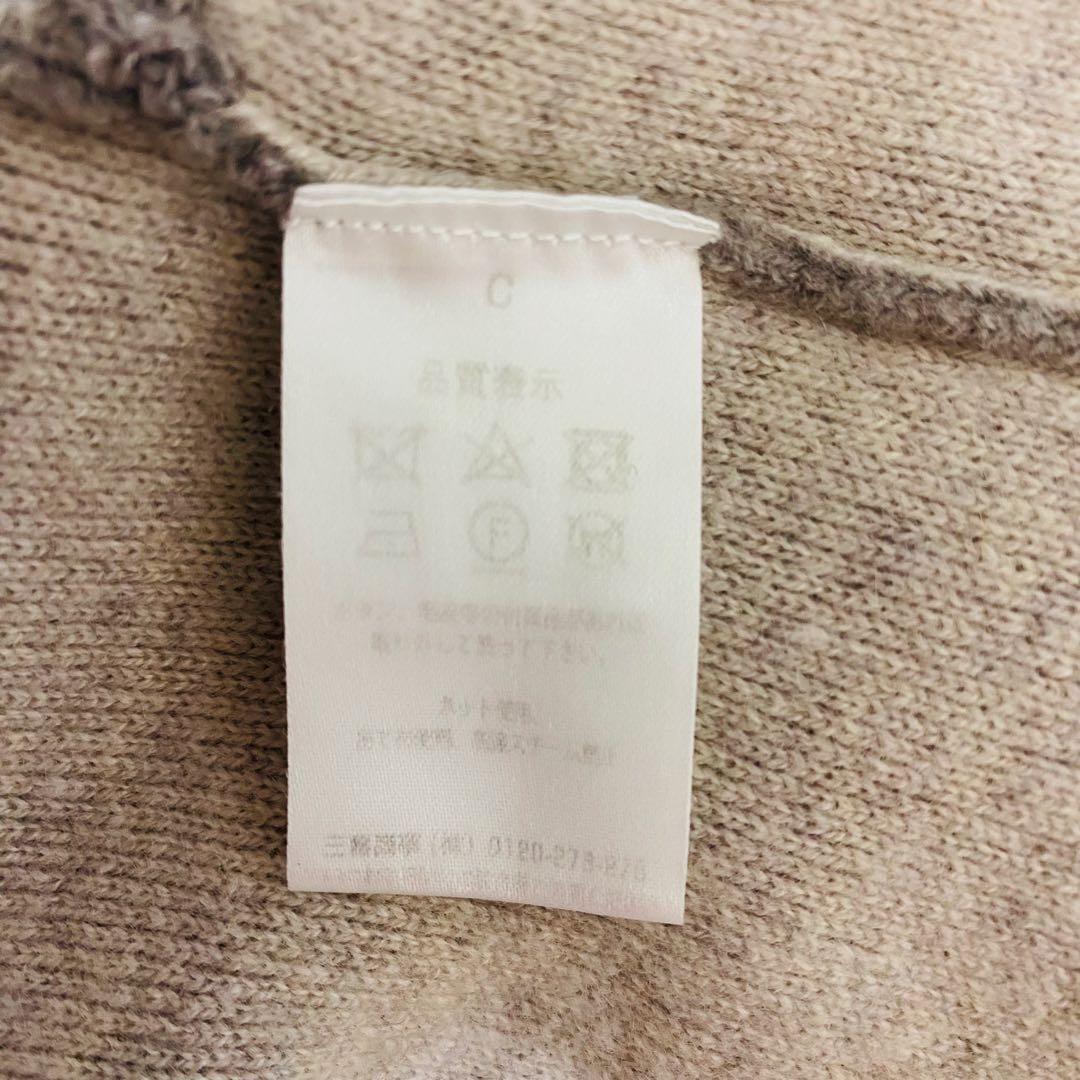 whaos couture カシミヤ100% ダブルフェイス ニットコート