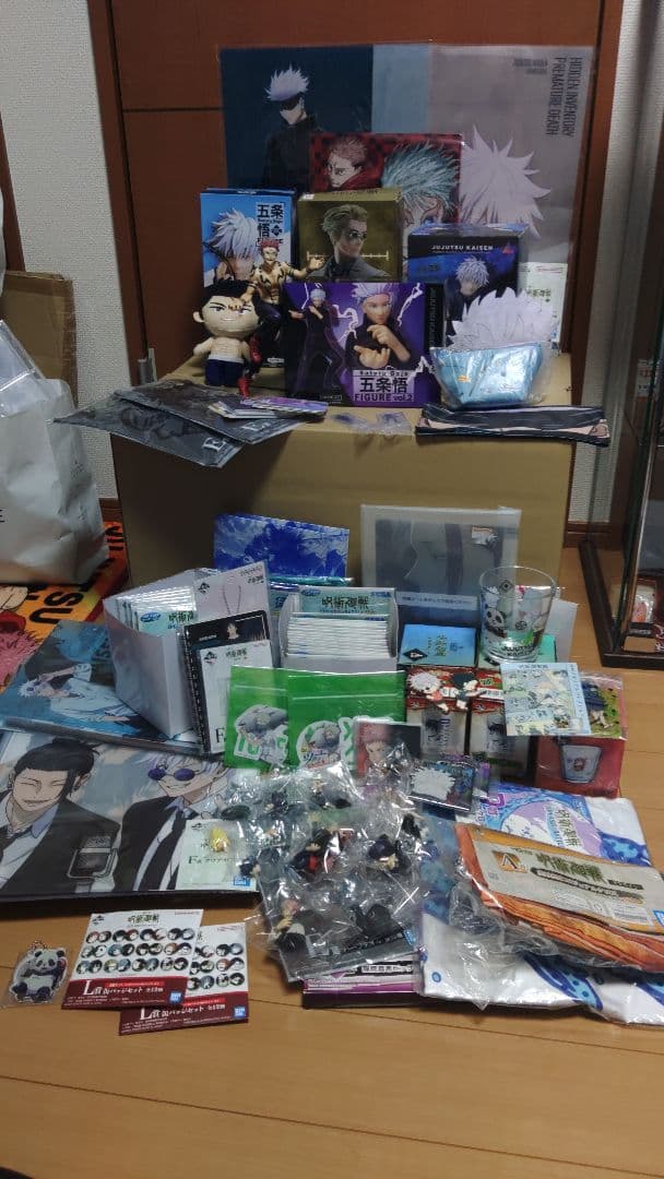 呪術廻戦　フィギュア等々　一番くじ　未開封品多数　135点セット　早い者勝ち