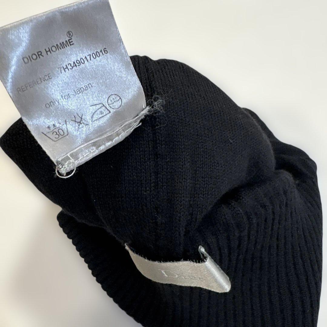 Dior HOMME ディオールオム bee刺繍 ニット帽