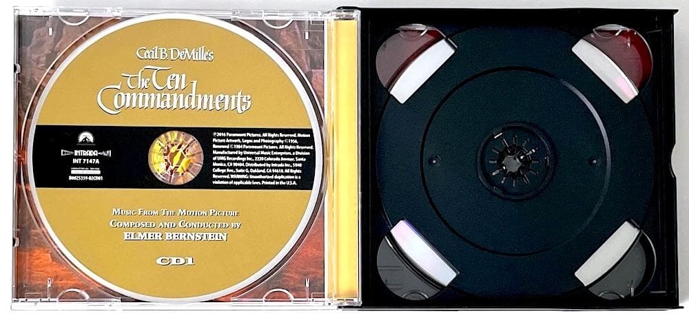 廃盤 CD BOX 十戒 60周年記念 サウンドトラック・コレクション
