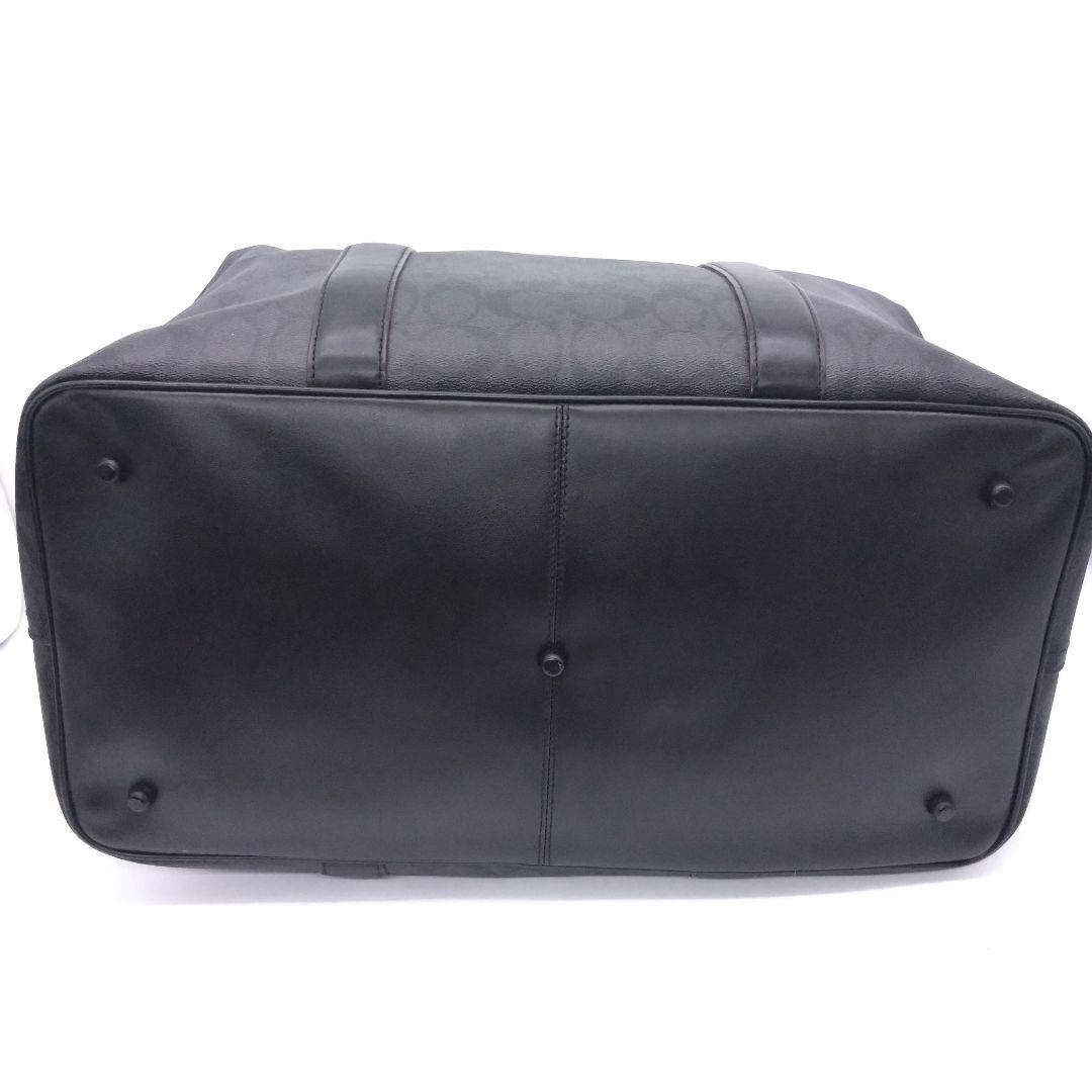 【美品】COACH ボストンバッグ F23207 2WAY 大容量 シグネチャー